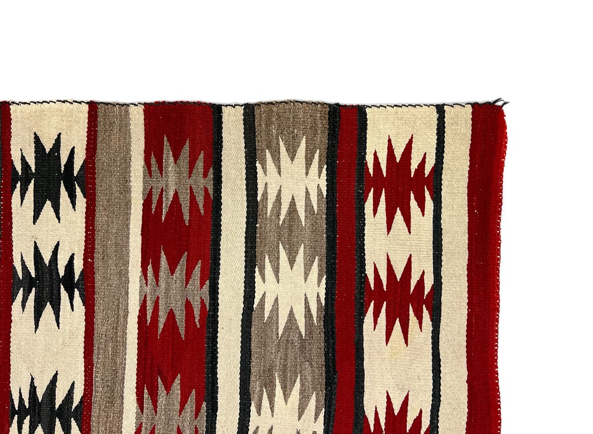Navajo Ganado Rug c. 1930s, 57" x 36.5" (T91335B-0422-002) 1