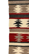 Navajo Ganado Rug c. 1930s, 57" x 36.5" (T91335B-0422-002) 4