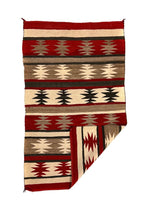 Navajo Ganado Rug c. 1930s, 57" x 36.5" (T91335B-0422-002) 5