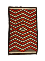 Navajo Red Mesa Rug c. 1920s, 72" x 46" (T91335B-0422-007)