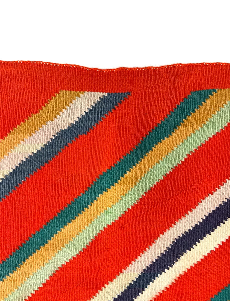 Navajo Germantown Blanket c. 1890s, 56" x 32" (T91335B-0422-009) 3