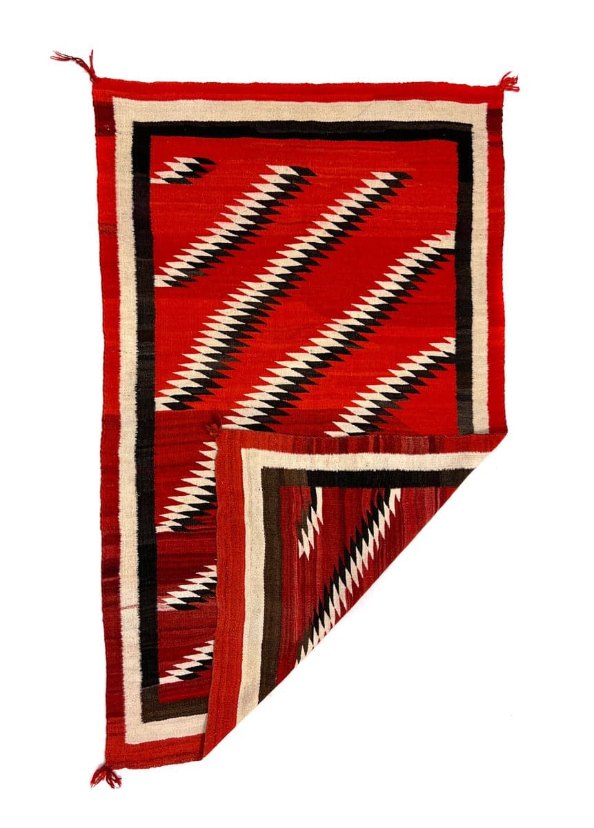 Navajo Ganado Rug c. 1890s, 84" x 53" (T91335B-0422-011) 6