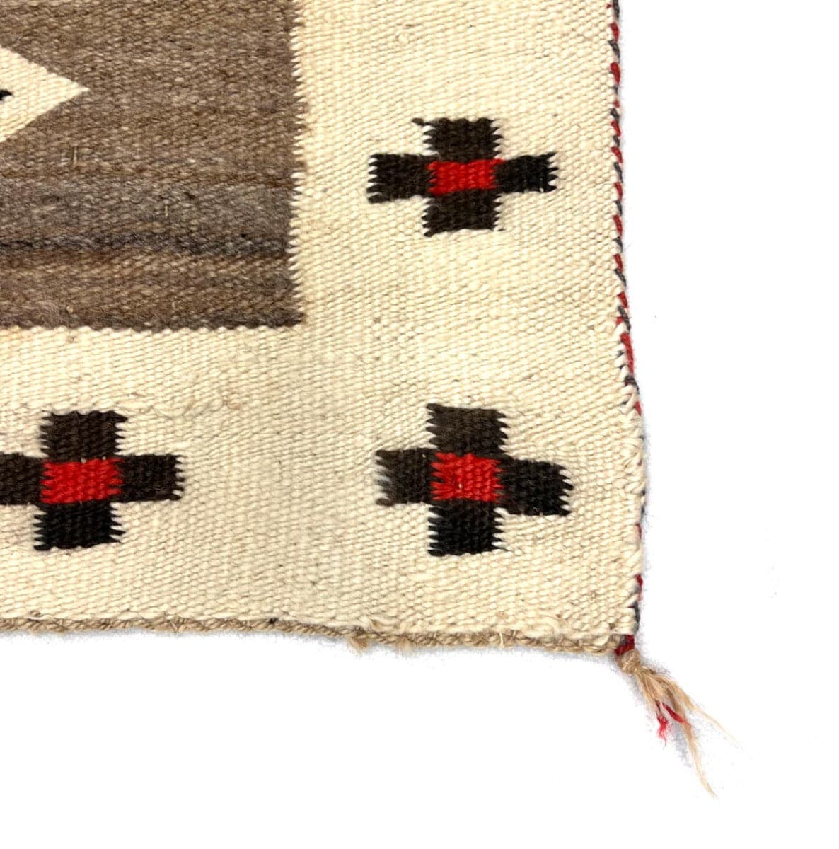 Navajo Crystal Rug with Cross Designs c. 1880-1893, 75.5" x 53.5" (T91654A-0422-005) 6