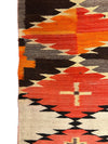 Navajo Transitional Blanket with Spider Woman Crosses c. 1890s, 89" x 60" (T91904D-0522-001) 7