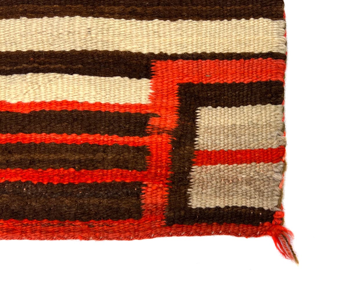 Navajo Chief's Variant Blanket c. 1890s, 53.25" x 67" (T91904D-0522-006) 5