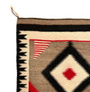 Navajo Ganado Rug c. 1930s, 59" x 33.5" (T91966B-0822-002) 1