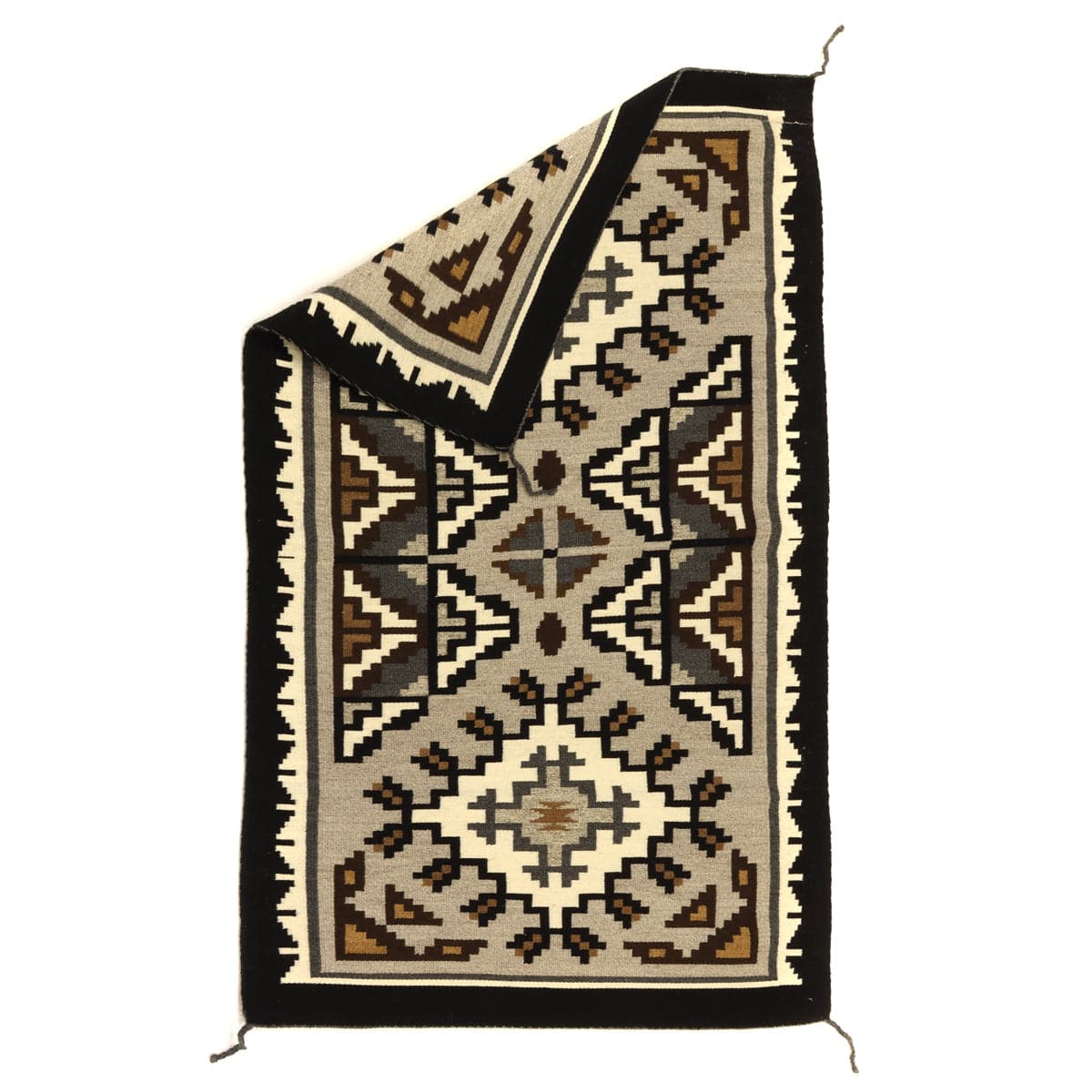 Lorraine Taylor - Navajo Two Grey Hills Rug, Contemporary, 47" x 28" DONATION WILL BE MADE TO BLESSINGWAY (T92308-0314-015) 4