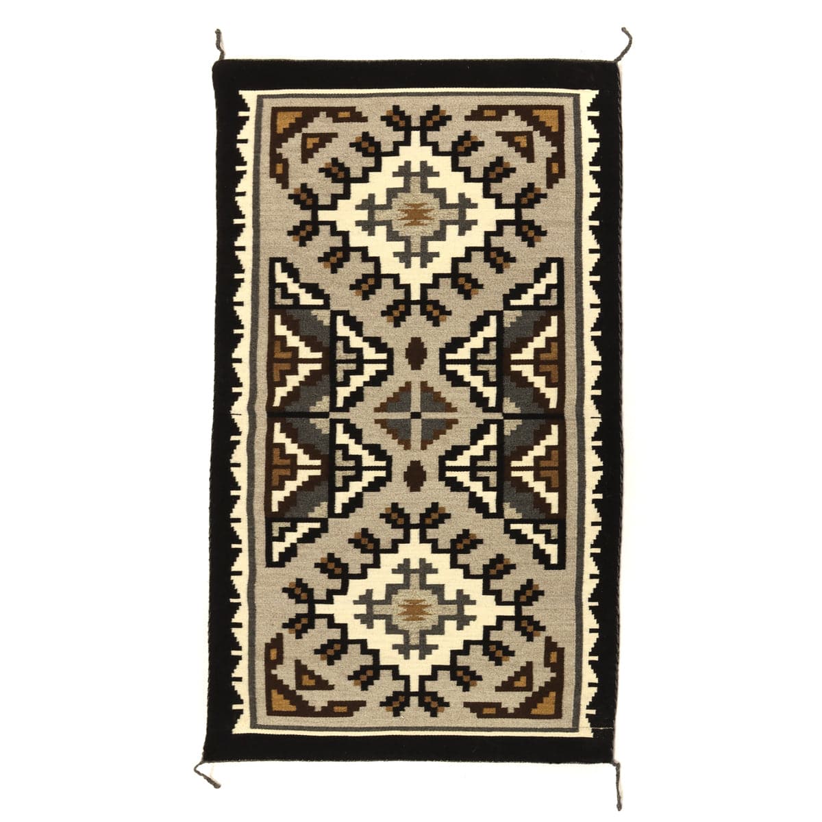 Lorraine Taylor - Navajo Two Grey Hills Rug, Contemporary, 47" x 28" DONATION WILL BE MADE TO BLESSINGWAY (T92308-0314-015) 5