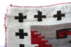 Navajo Crystal Rug with J. B. Moore Influenced Border, c. 1910, 74" x 37" (T92396-0816-016)