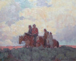 SOLD Edgar Payne (1883-1947) - Navajo Horsemen