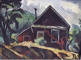 SOLD Charles Surendorf (1906-1979) - Farm House